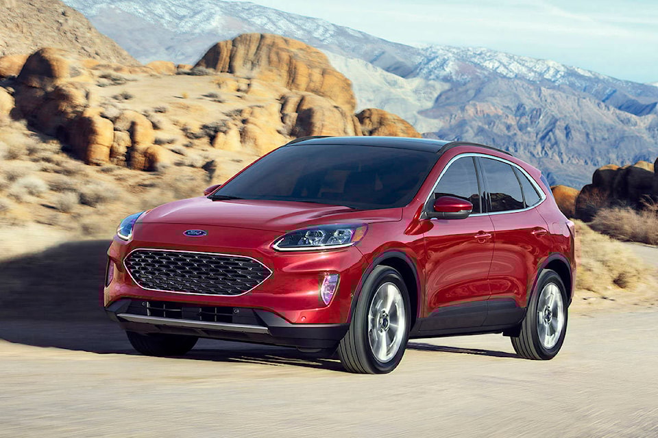 2021 Ford Escape Hybrid So what s a nice car like this doing in a group of compact utility vehicles Ladysmith Chemainus Chronicle