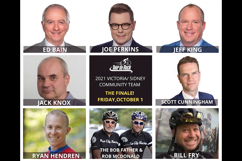A 12-day alumni tour of community-based teams will ride different legs of the Tour de Rock for 2021. (Courtesy Cops for Cancer)