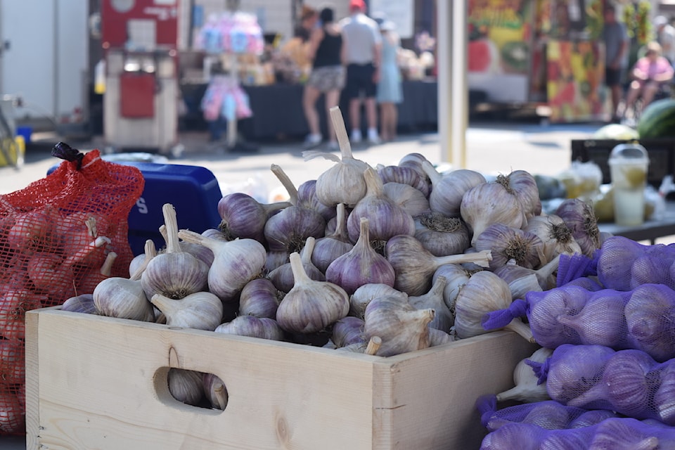 The Ghostly Garlic Festival returned to Oyama Community Hall on Aug. 11, 2024. 