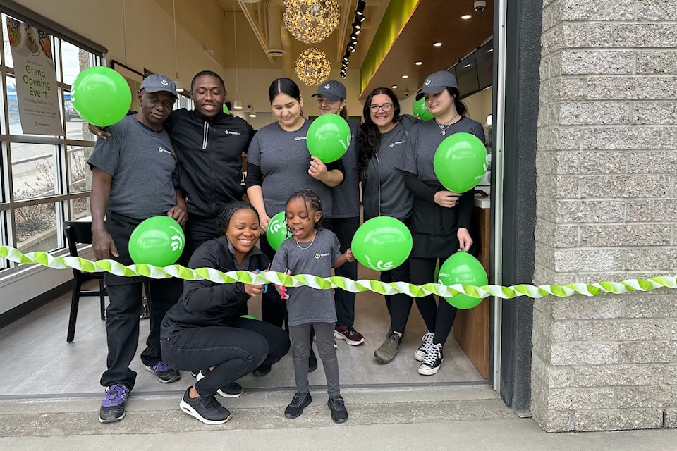 Chopped Leaf held a grand opening for its new location in Lake Country on Thursday, Feb. 27.