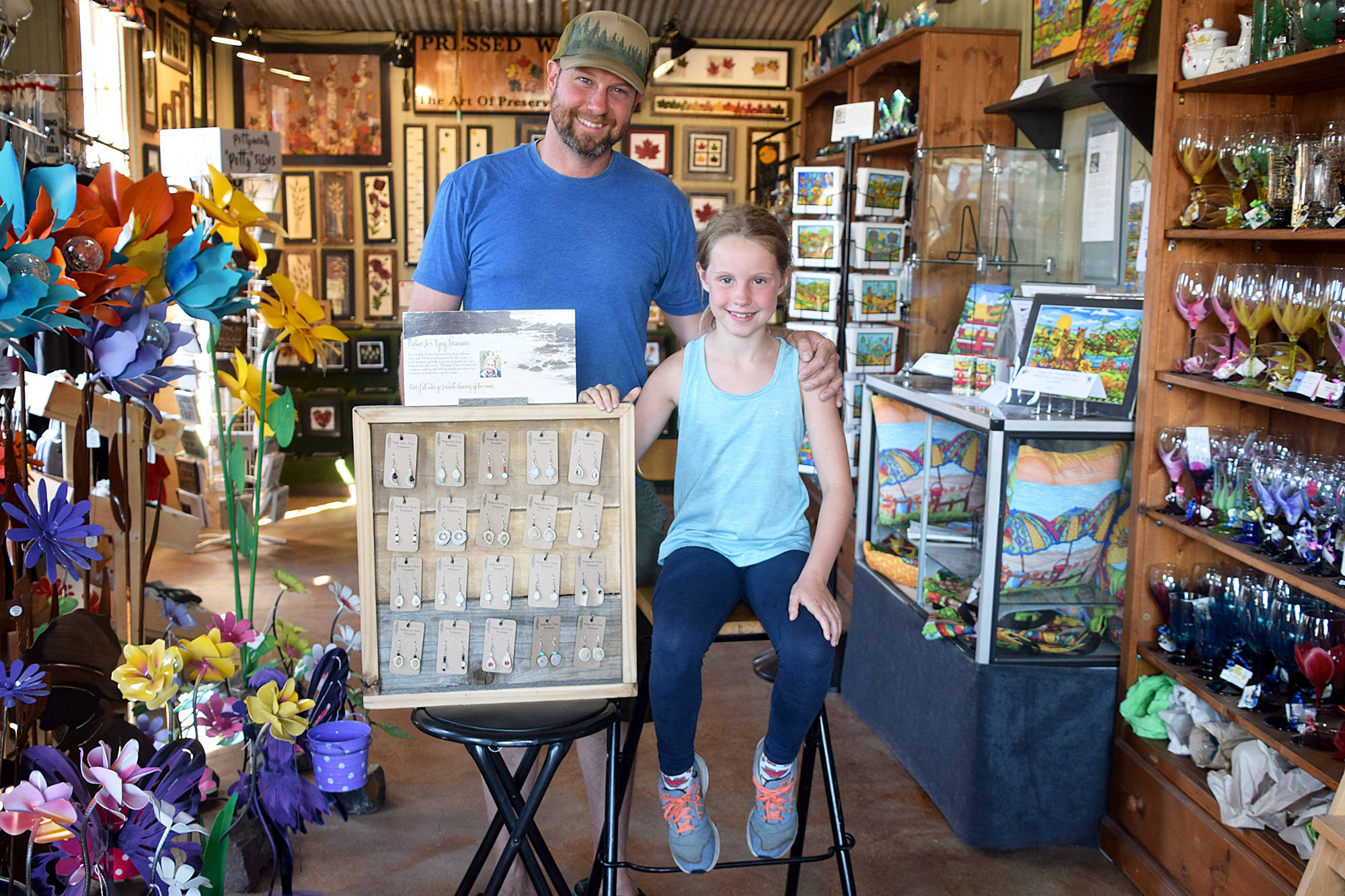 Shuswap girl designs jewelry to save the oceans