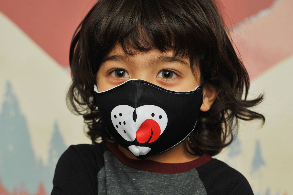 Designed and manufactured right here in B.C., masks are available in packs of three, with options for kids, youth and adults.