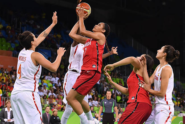 No medal chance for former Kal Lakers star, Canada women's hoops