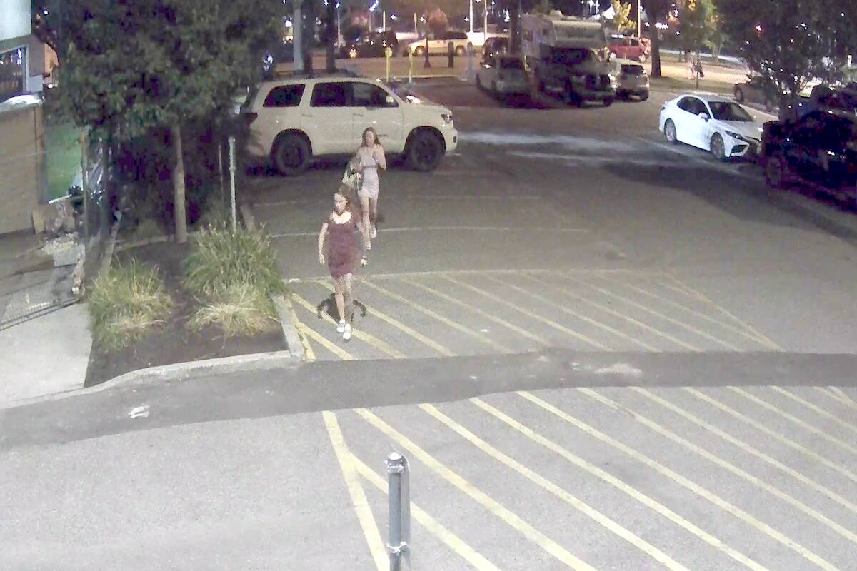 Kelowna RCMP is looking for two suspects in relation to an assault on Aug. 18, 2022. (Photo/RCMP)