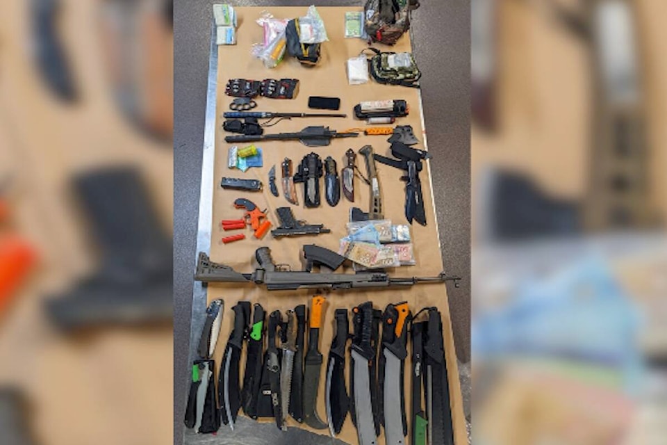 Stolen property, cash and firearms (RCMP)