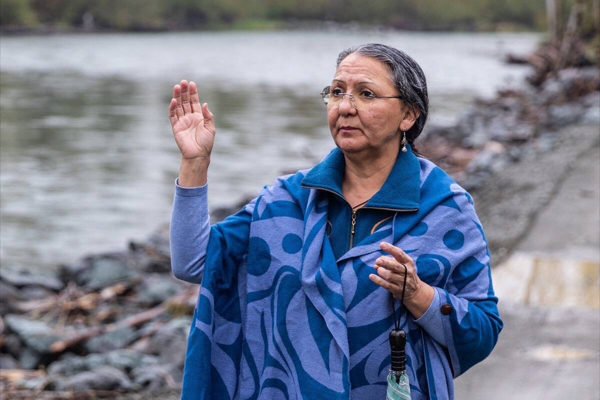 Lydia Hwitsum, Chief of Cowichan Tribes, said community safety is a top priority for her and her government, following the death of a 15-year-old girl connected to the First Nation on May 15, 2023. (B.C. government photo) (B.C. government photo)