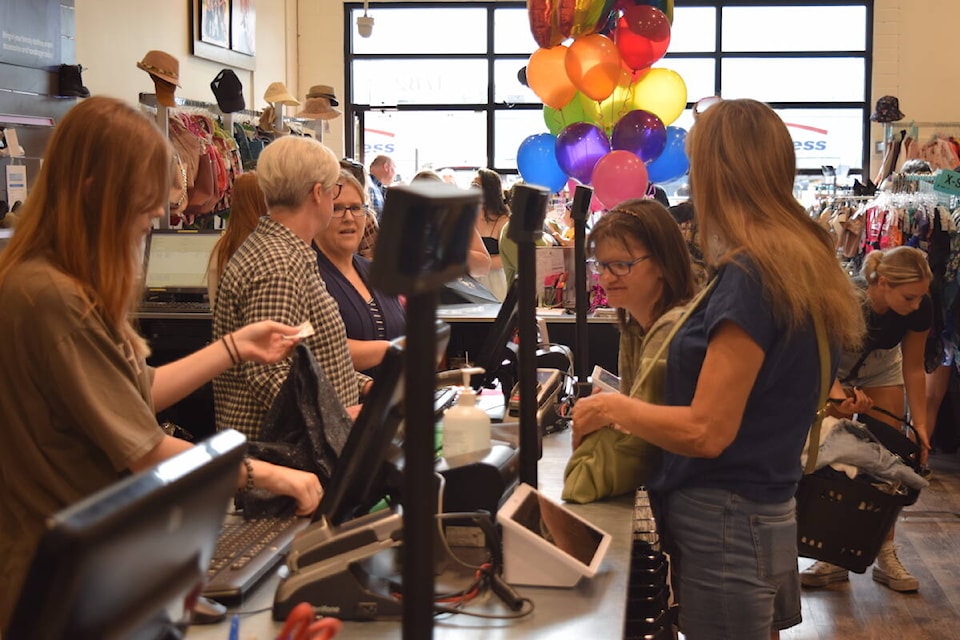 Plato’s Closet in Kelowna officially opened its doors on June 8, 2023. (Brittany Webster/Capital News)
