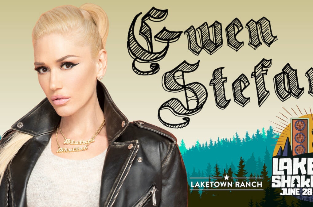 Gwen Stefani announced as headliner for Laketown Shakedown 2024 Lake