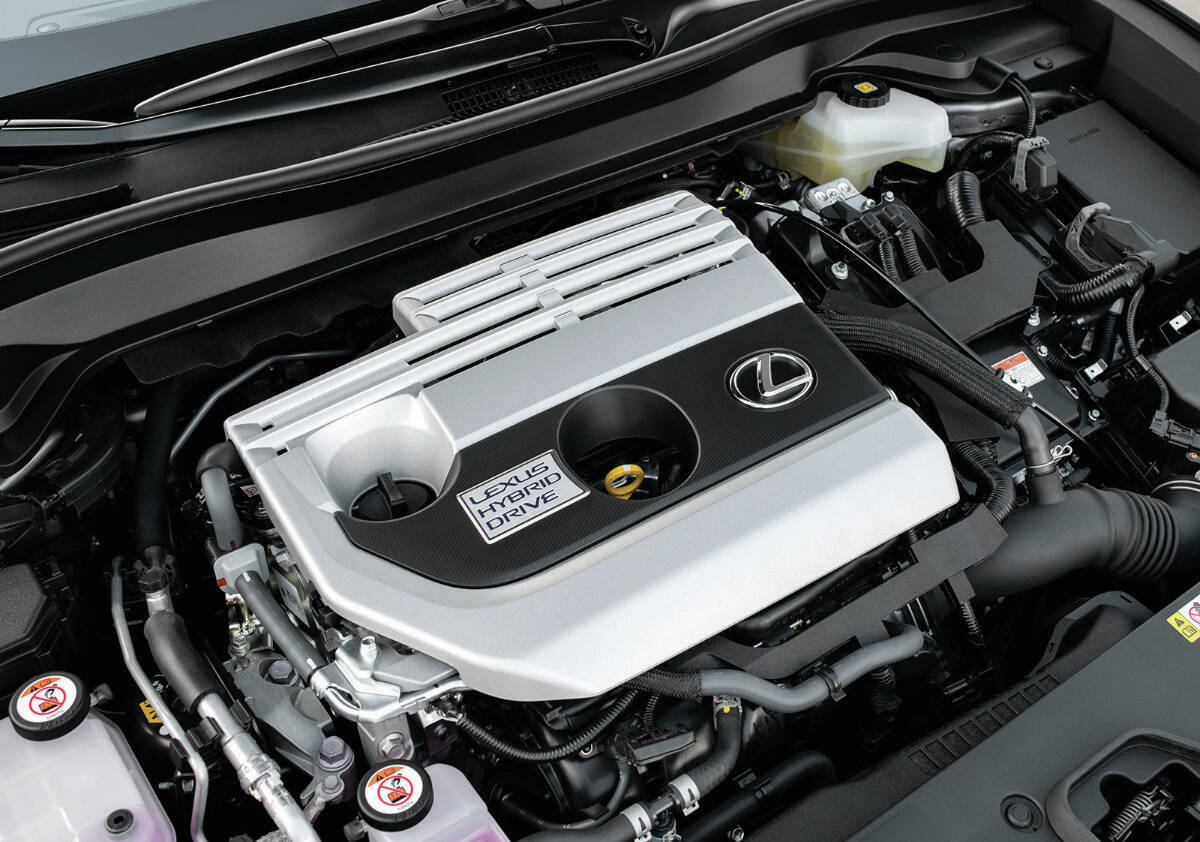 The UX 250h has a non-turbocharged 2.0-litre four-cylinder and three electric motors. PHOTO: LEXUS