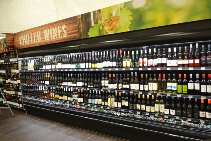 Gary AHUJA 2015-11-18
Wine selection at Langley City Save-on-Foods