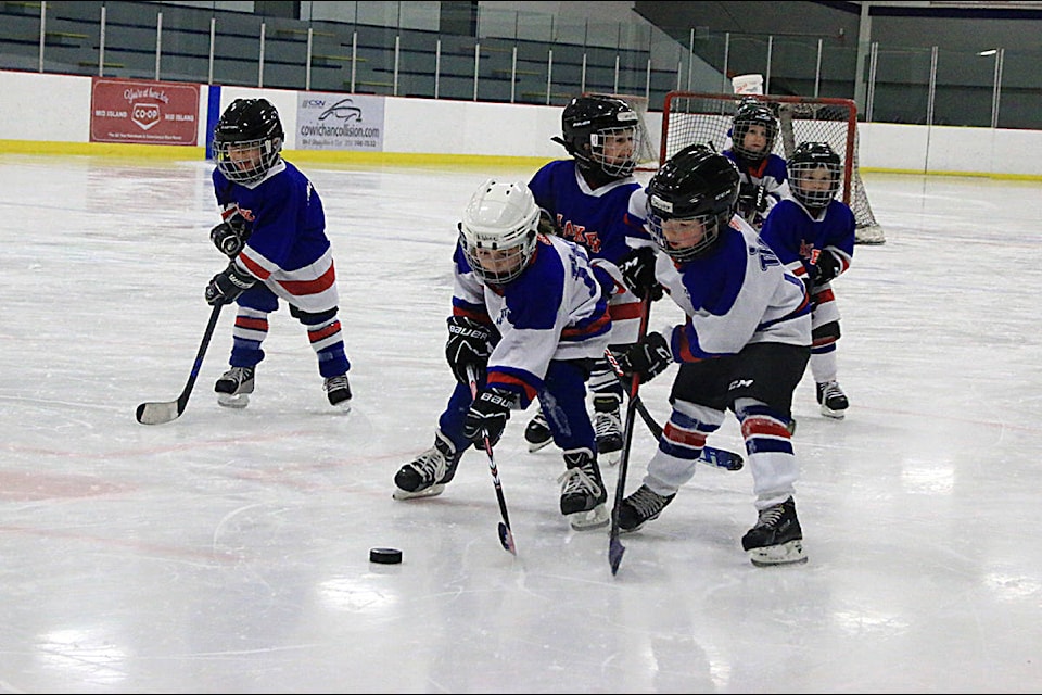 From the novices to the skills competition, there was lots to watch and enjoy at the Lake Cowichan hockey jamboree. (Lexi Bainas/Gazette)