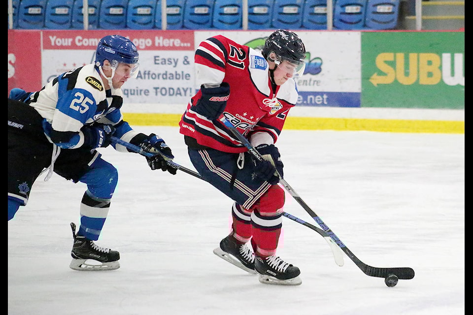 Luc Wilson played seven games with Cowichan during the 2017-18 season and went on to play another 103 regular season and 13 playoff games over the next two seasons. Wilson, 23, just wrapped up his junior year with Minnesota State. (Kevin Rothbauer/Citizen file)