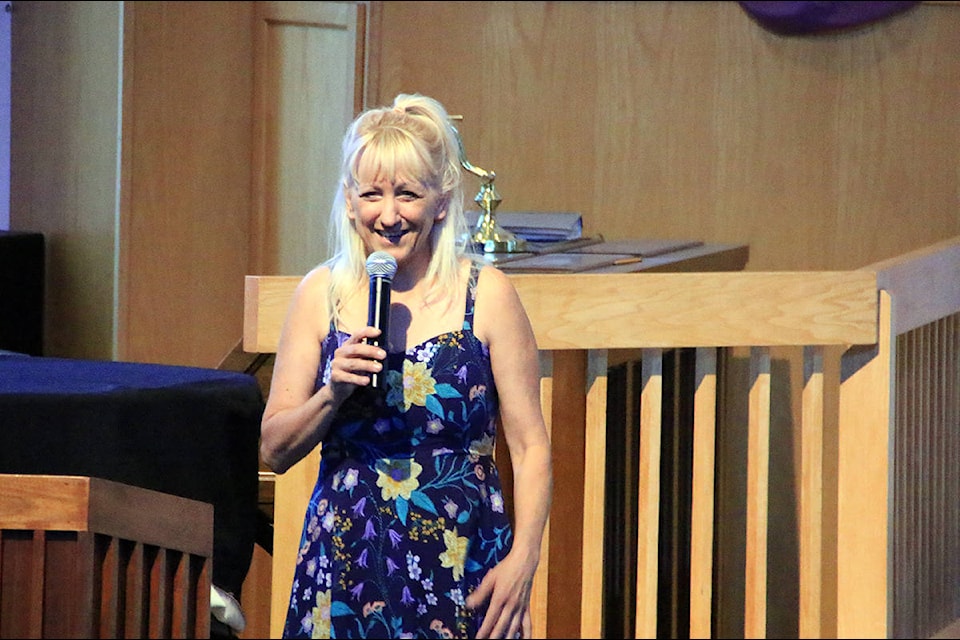 Kathy White welcomes everyone to her 40th anniversary show Saturday, June 16. (Lexi Bainas/Citizen)