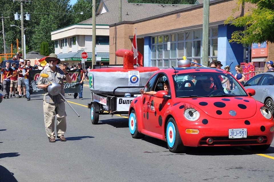 There’s always lots of fun sights and colour in the Grande Parade. This year's Grande Parade will get underway on Saturday July 13 at 10 a.m. (Warren Goulding/Citizen)