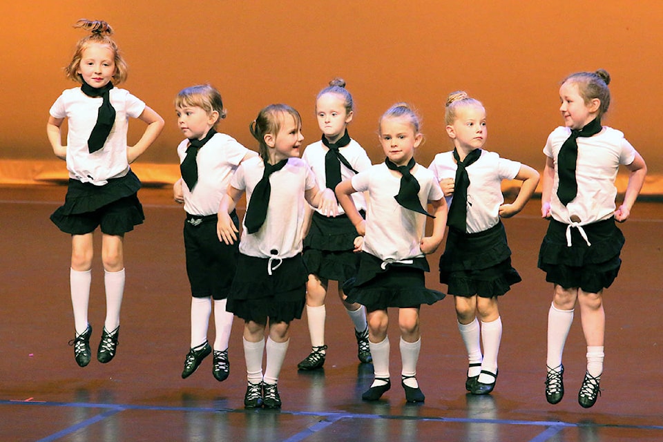 Younger dancers have lots of fun with ‘Uptown Funk, at the Celtic Rhythm Dancers’ and Summit Dance end of season show this month. For more, see page 15. (Lexi Bainas/Citizen)