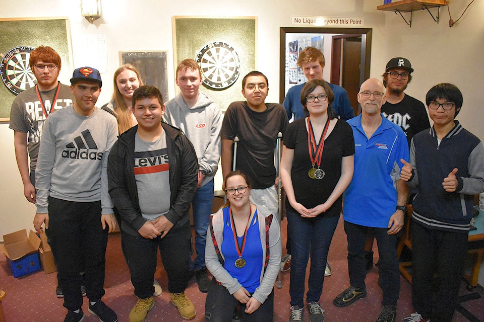 Cowichan Valley High School Bowling Program award winners mark the end of the 2019-20 season. (Submitted)