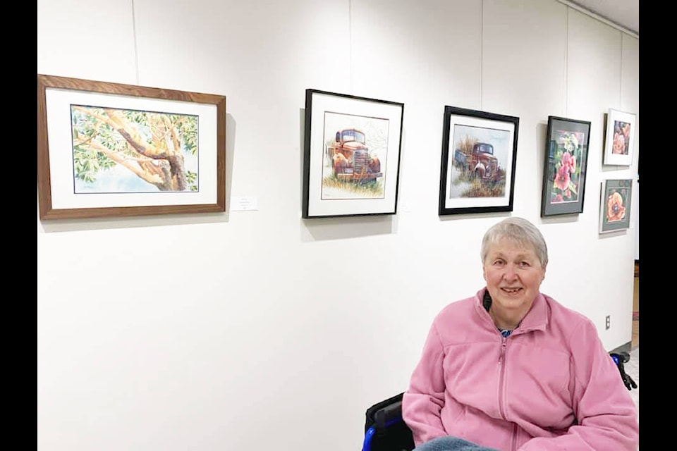Valley artist Val Konig’s art will be on display at the Cowichan Valley Arts Council’s Portals Annex from March 15-29. (Courtesy of CVAC)