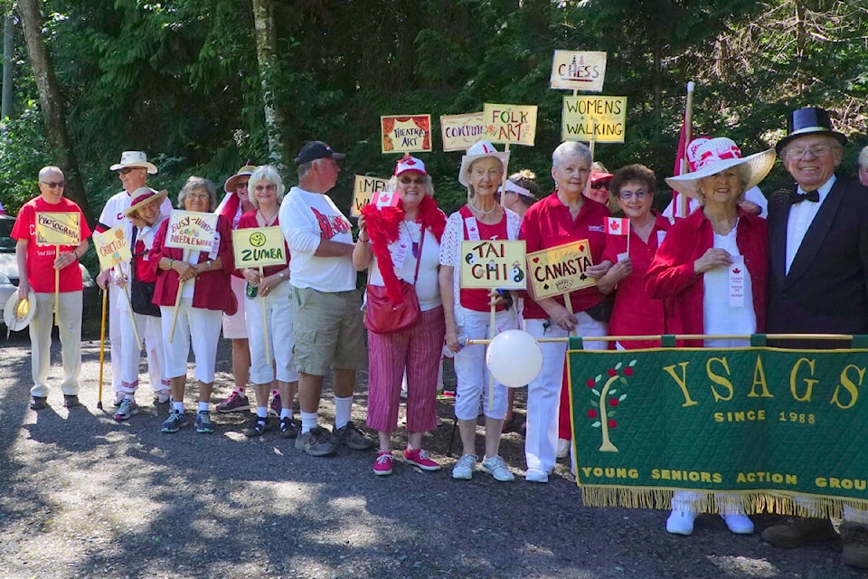 The YSAG crew readies for a community parade. (Photo courtesy of YSAG)