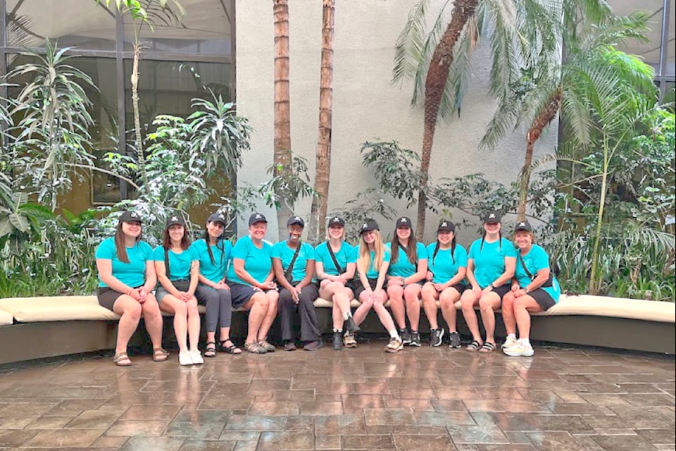 NIne Kwantlen Polytechnic University students and two instructors went to Guatemala for the first KPU field school. 