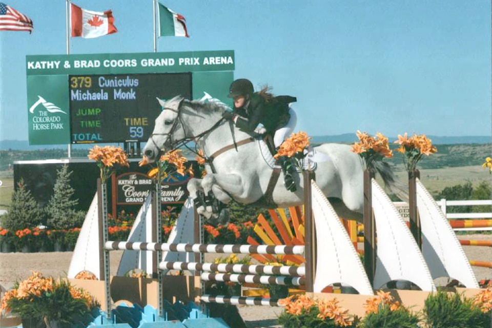 Michaela Callie used to ride competitively and is now the executive director of the We Ride Together charity. 