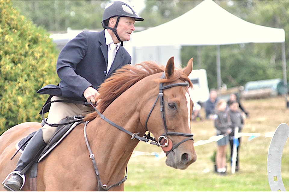 Maciej Rotecki from Delta was among 146 competitors who took part in the Campbell Valley Equestrian Society (CVES) horse trials Aug 9-11