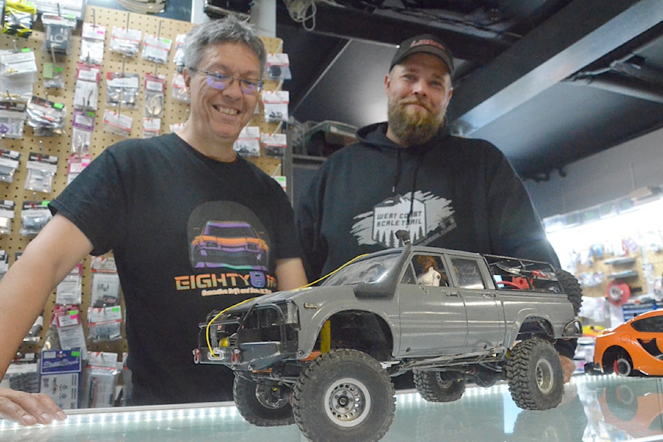 Aidan Tan and Robin Lawrence are RC car enthusiasts. Lawrence will be bringing RC crawlers to the 91ԭ Good Times Cruise-In this year.