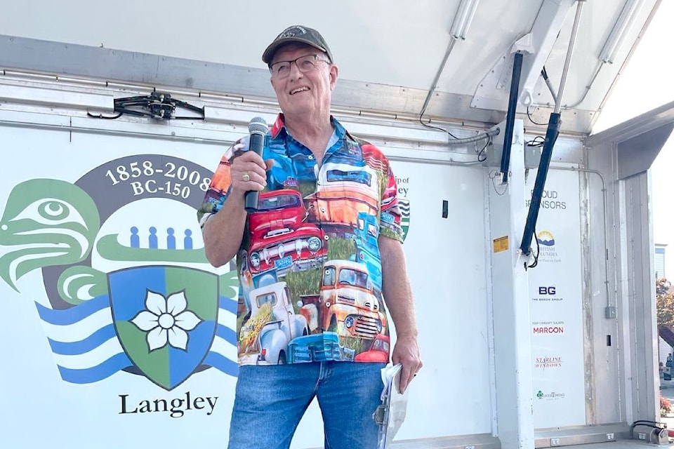 Jim McGregor is a familiar face for Cruise-In regulars, who has been MC of the annual car show "pretty much from the beginning."