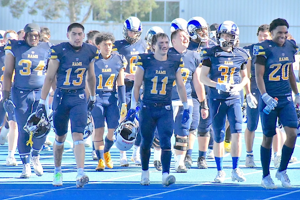 Langley Rams marked Family Day by delivering a long-sought Cascade Cup win before 1,500 fans at home Saturday, Aug. 24.