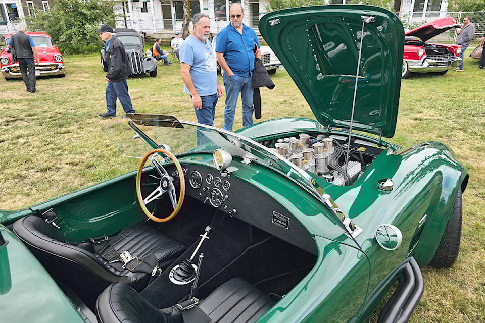 While the threat of rain caused a few cancellations, about 100 cars still turned out for the second annual Fort 91ԭ Car Show and fundraiser for the Food Bank held on Sunday, Aug. 25 at the historic fort.