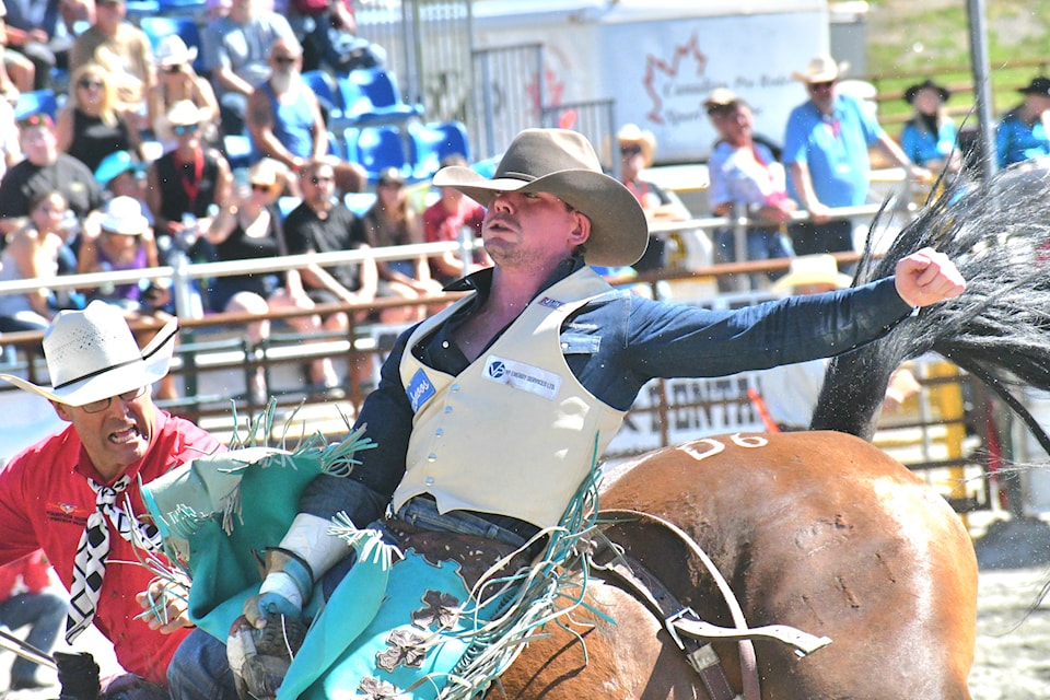 Valley West Stampede got underway Saturday at 91ԭ Riders Arena at 4303 208 St. 