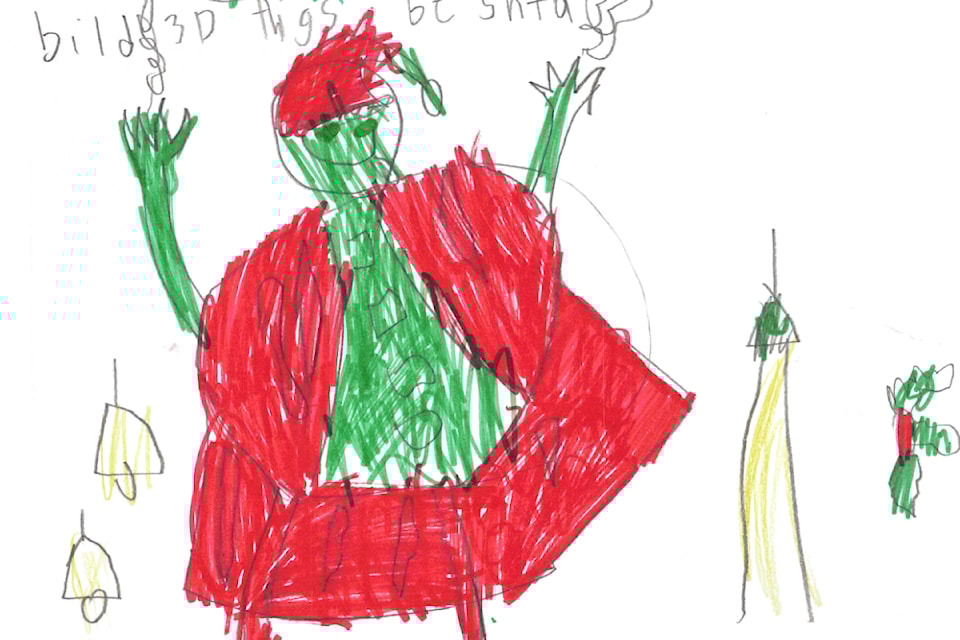 Letters to Santa from Grade 2 and 3 students at Glenwood Elementary