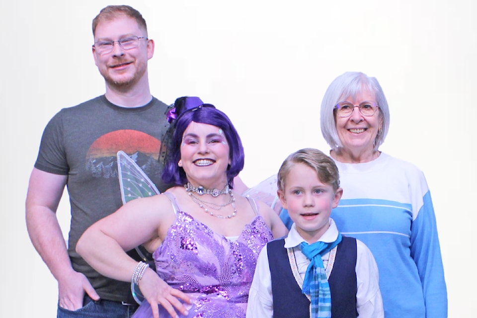 The 91ԭ contingent of on and off stage contributors for the upcoming production of "Knotted: Rapunzel's Story," being brought to the stage by the Royal Canadian Theatre Company.