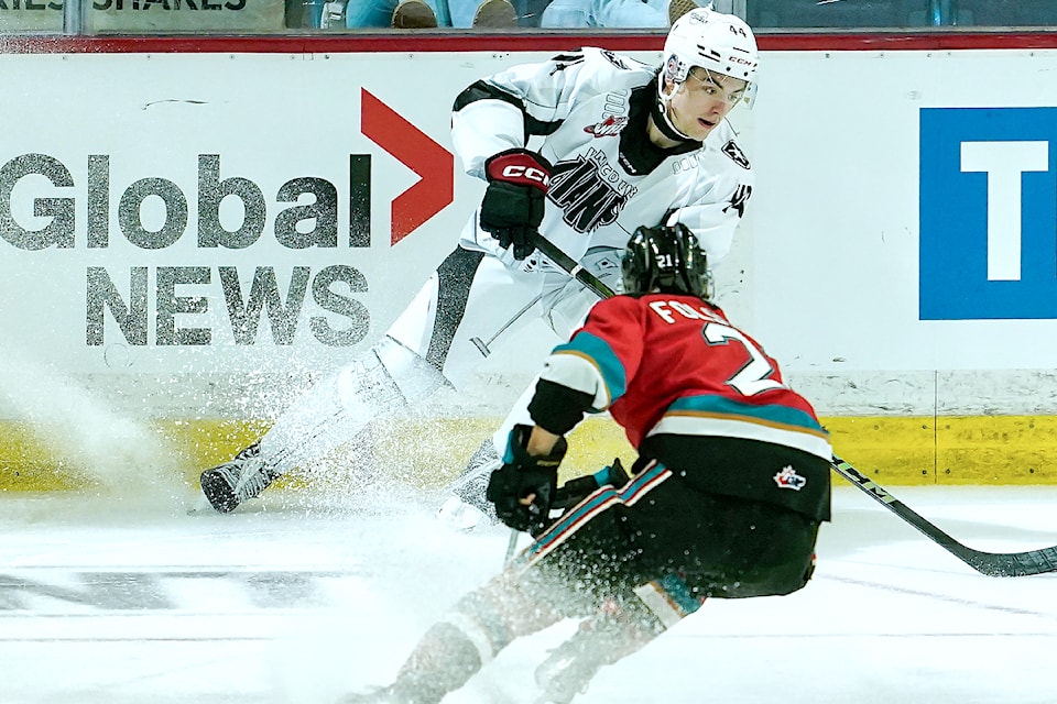 Vancouver Giants won their third in a row against Kelowna at 91ԭ Events Centre on Sunday, Dec. 29, a Star Wars-themed game that had the players don stormtrooper-inspired uniforms.