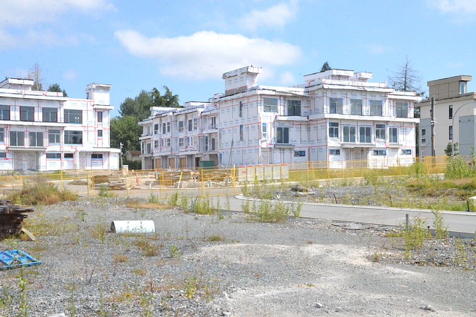 The partly-finished townhouses of The Willoughby are set to be sold by a court-appointed receiver.