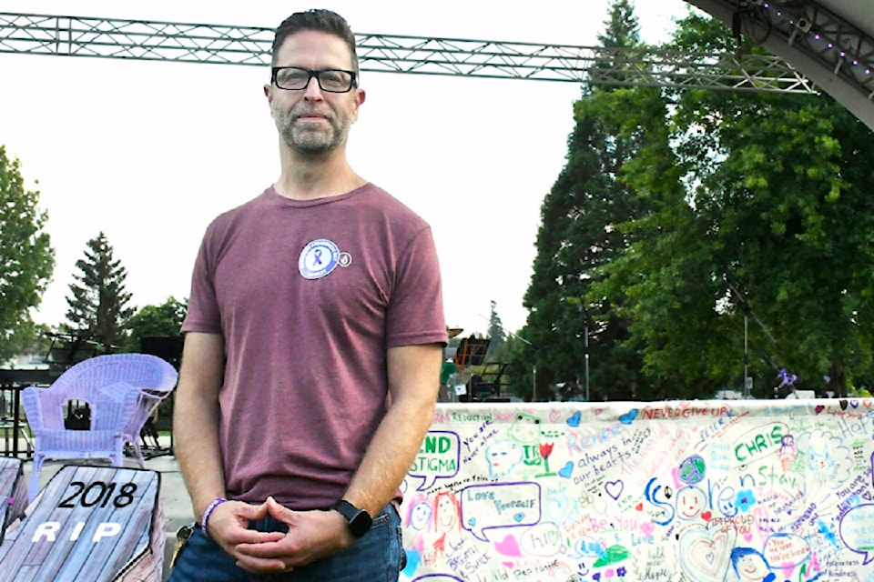 Daniel Snyder is a member of the 91ԭ Overdose Response Community Action Team which is hosting neighbourhood meetings. He's also been involved with local Overdose Awareness Day events.