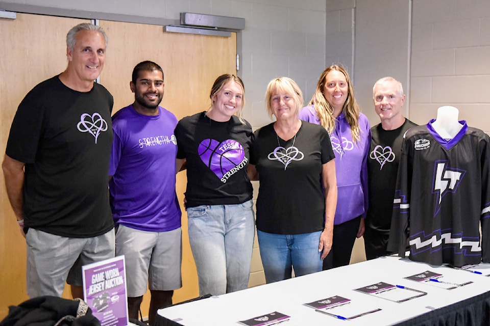 Tessa Beauchamp's family and friends gathered at the 2023 Tessa Beauchamp Night.
