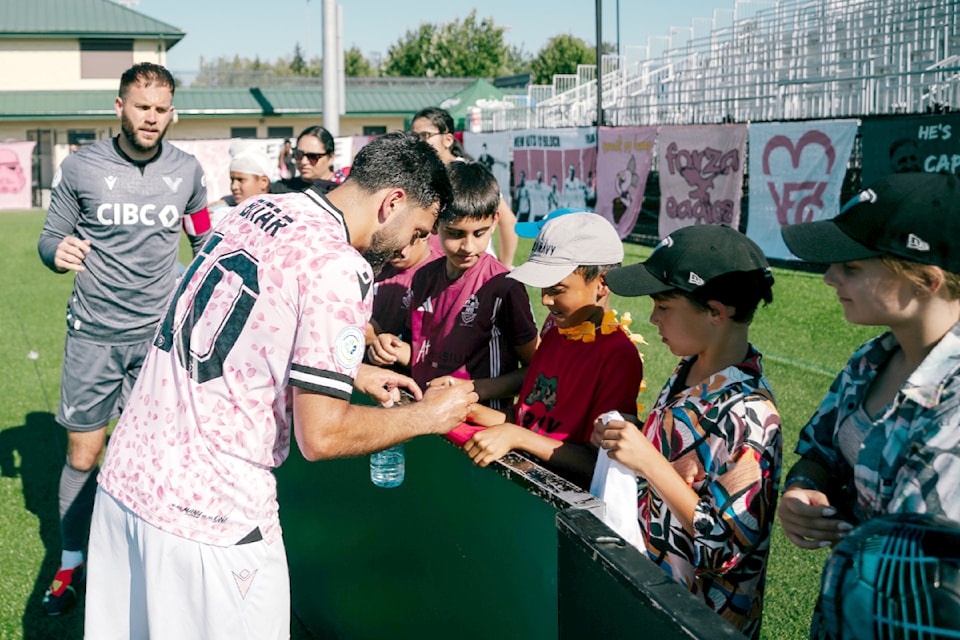 Vancouver Football Club's Eagles tied with Toronto, 1-1, on Saturday, July 20, at Willoughby Stadium in 91ԭ.