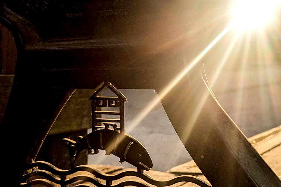Michelle Tan captured a beautiful summer sunset recently in Fort 91ԭ, a view through a bench above the dragon boat dock along the banks of the Bedford Channel.