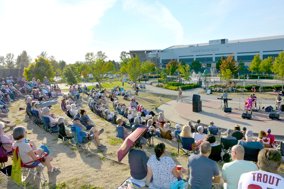 Marie Hui performed at the Willoughby Community Park Amphitheatre during summer 2023. 