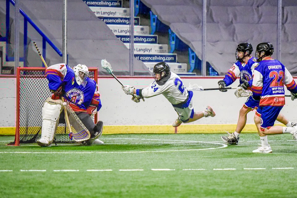 Langley Thunder hosted the Maple Ridge Burrards Tuesday, June 11, 2024. (Ryan Molag/Langley Events Centre/Special to Black Press Media)