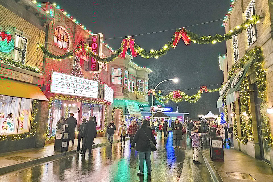A sequel to last year's Martini Merry and Bright Christmas event will debut in December at Martini Town, the Aldergrove backlot of Martini Film Studios