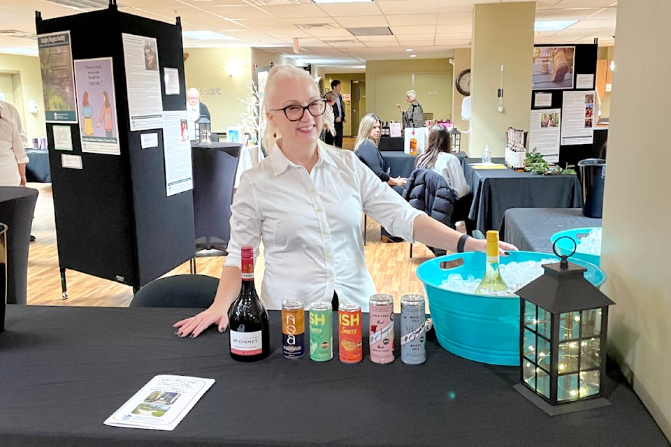 The 91ԭ Hospice Society hosted Glass Half Full, a fundraiser at Harrison Pointe on Friday, Nov. 22, 2024. 