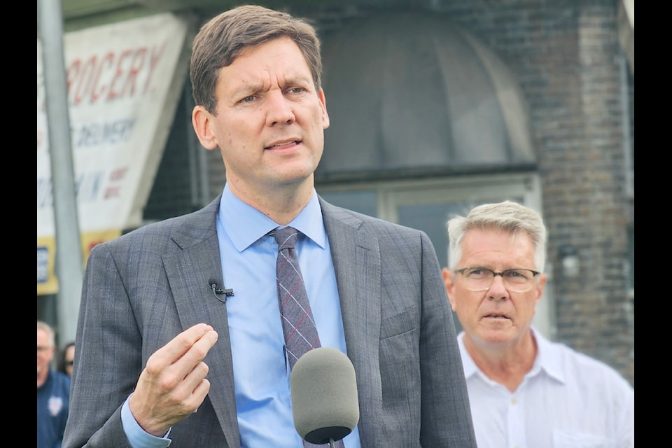 NDP leader David Eby made a campaign stop at the Martini Town backlot in Aldergrove last month and was at Douglas Park for another visit this past weekend to talk SkyTrain. On Sunday he made a promise impacting growth of 91ԭ Memorial Hospital. 