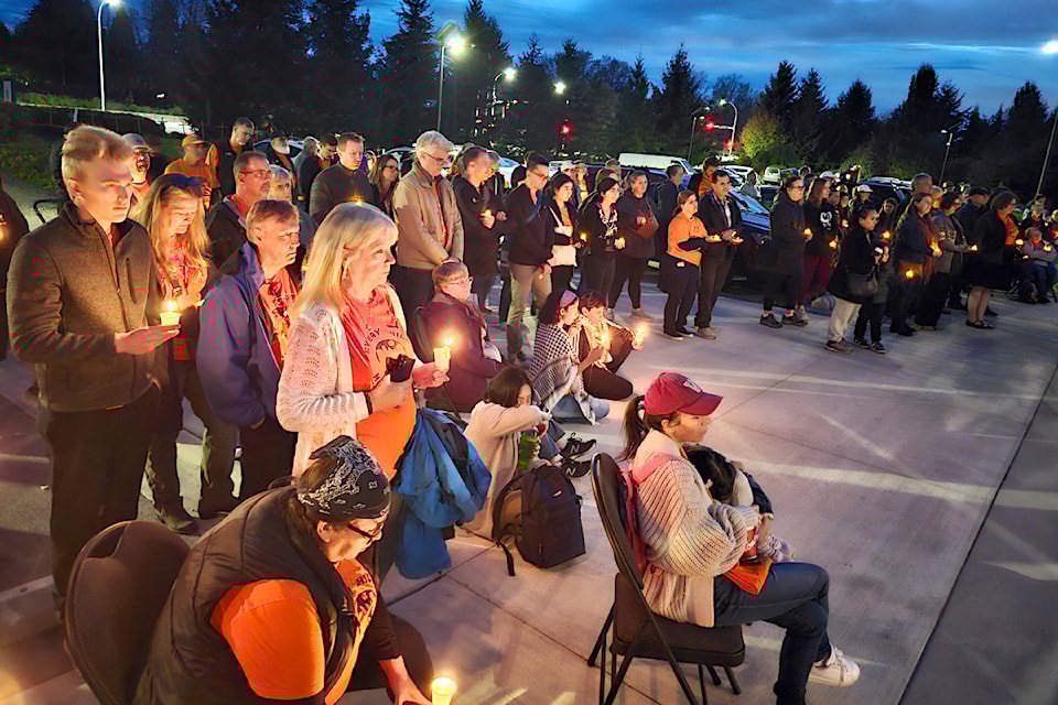 Truth and Reconciliation vigil