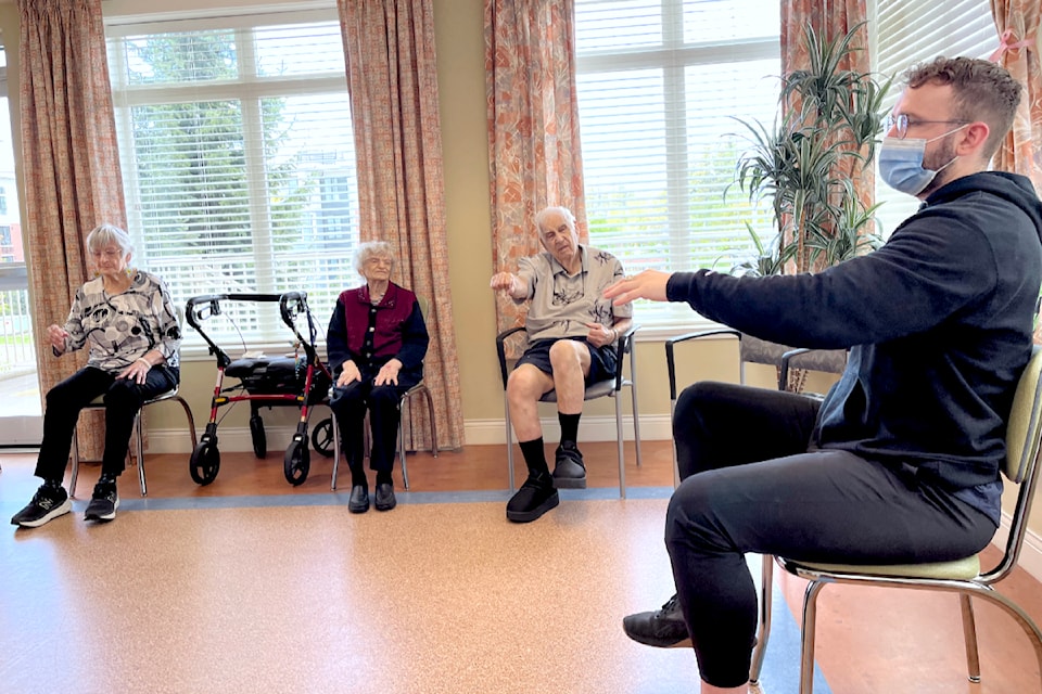 Fitness World did a pilot program, going into a seniors home to offer tailored exercises. The program is now expanding to include a 91ԭ seniors complex. 