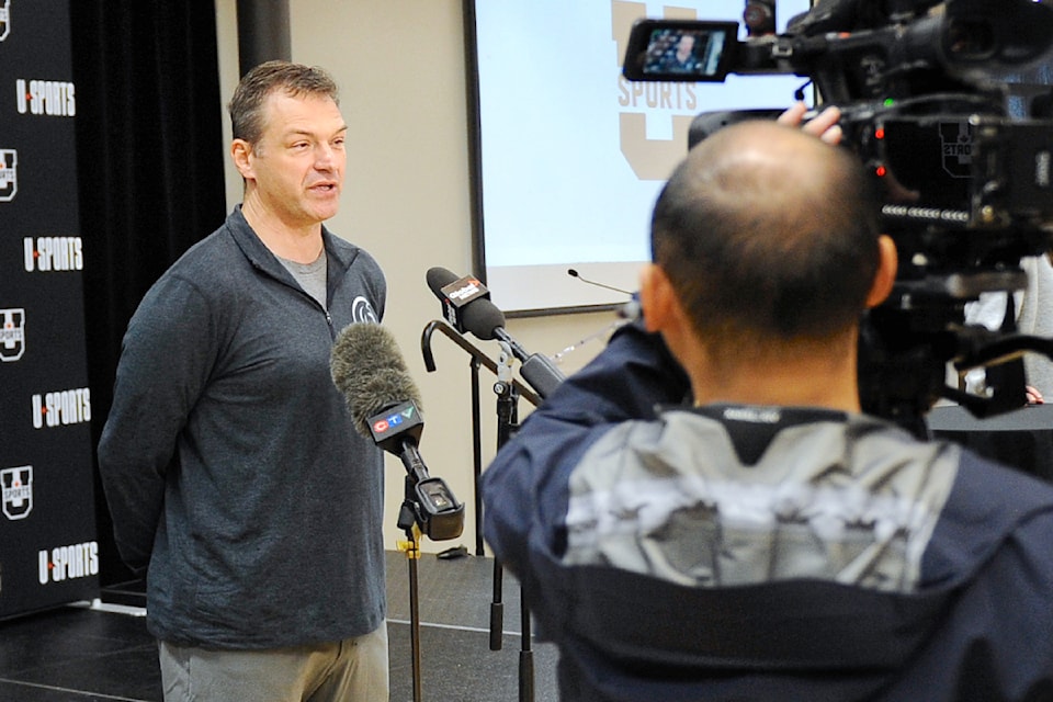 U Sports 2026 Women’s Volleyball Championship will be hosted by Trinity Western University at the91ԭ Events Centre. The announcement was made Monday, Oct. 7. Ryan Hofer, TWU Spartans head coach, called it a "significant" event.