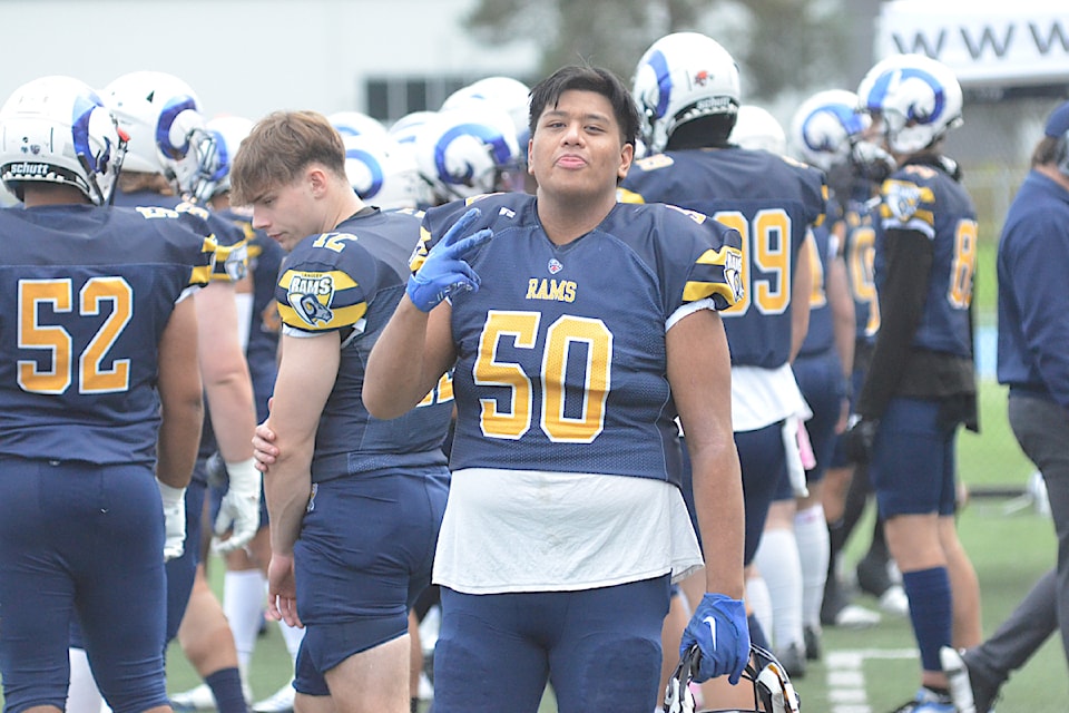 Rams clinched second place and a home playoff date with an 11-point win over the visiting Rebels on Saturday