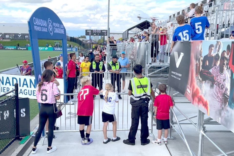 A few tweaks being made at Vancouver FC games to "enhance" the soccer game experience, including gate changes and a new video board.