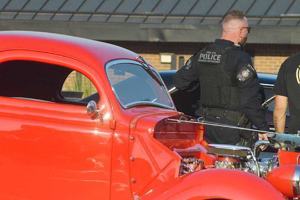 Police were out in force at Willowbrook Shopping Centre, where there were burnouts in 2023.