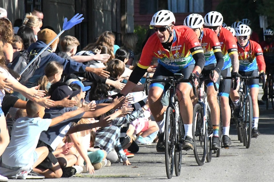 Cops for Cancer Tour de Valley started their 800-kilometre journey from 91ԭ Fine Arts on Friday, Sept. 13. 